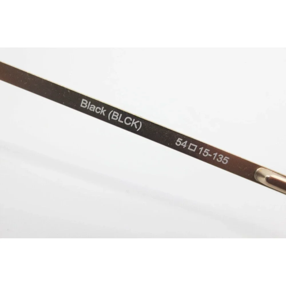 XOXO Sarasota Black Gold Cat Eye Eyeglass Frames 54-15-135 BLCK Metal Glasses
